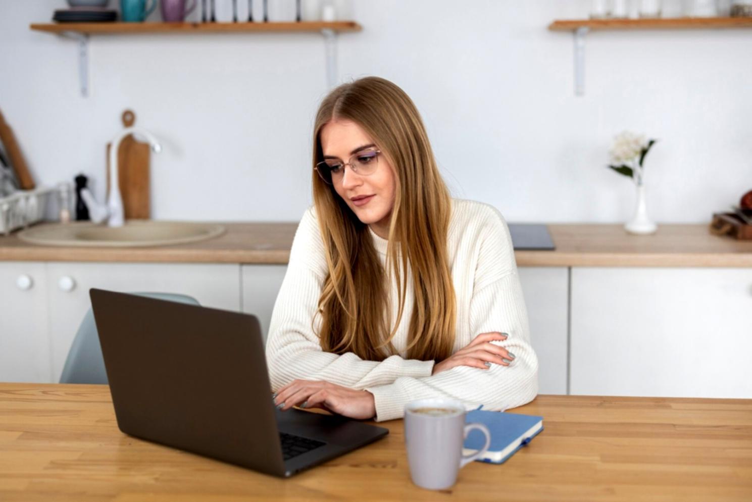 Espace de travail organisé pour la gestion financière